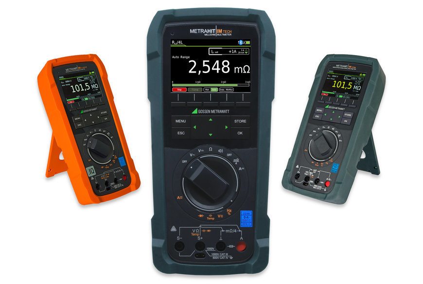 Gossen Metrawatt komplettiert neue TRMS-Multimeter-Serie